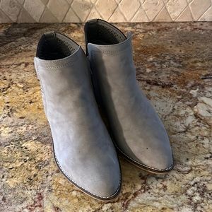 Grey booties